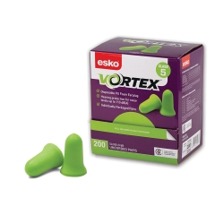 Esko Vortex Earplugs Green Uncorded