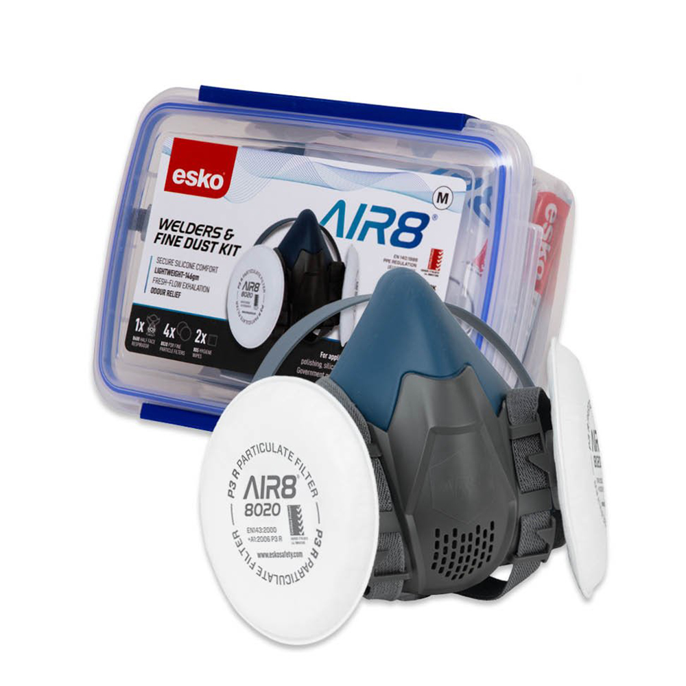 Esko AIR8 Welders/Fine Dust Respirator Kit S