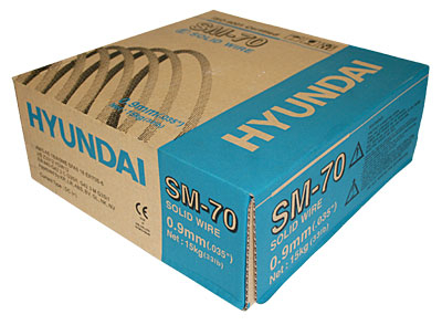 Hyundai SM70 Solid Mig Wire 1.2mm (15Kg)