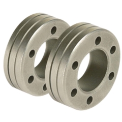 2 drive rollers Type C - 0.8/1.0mm - Steel
