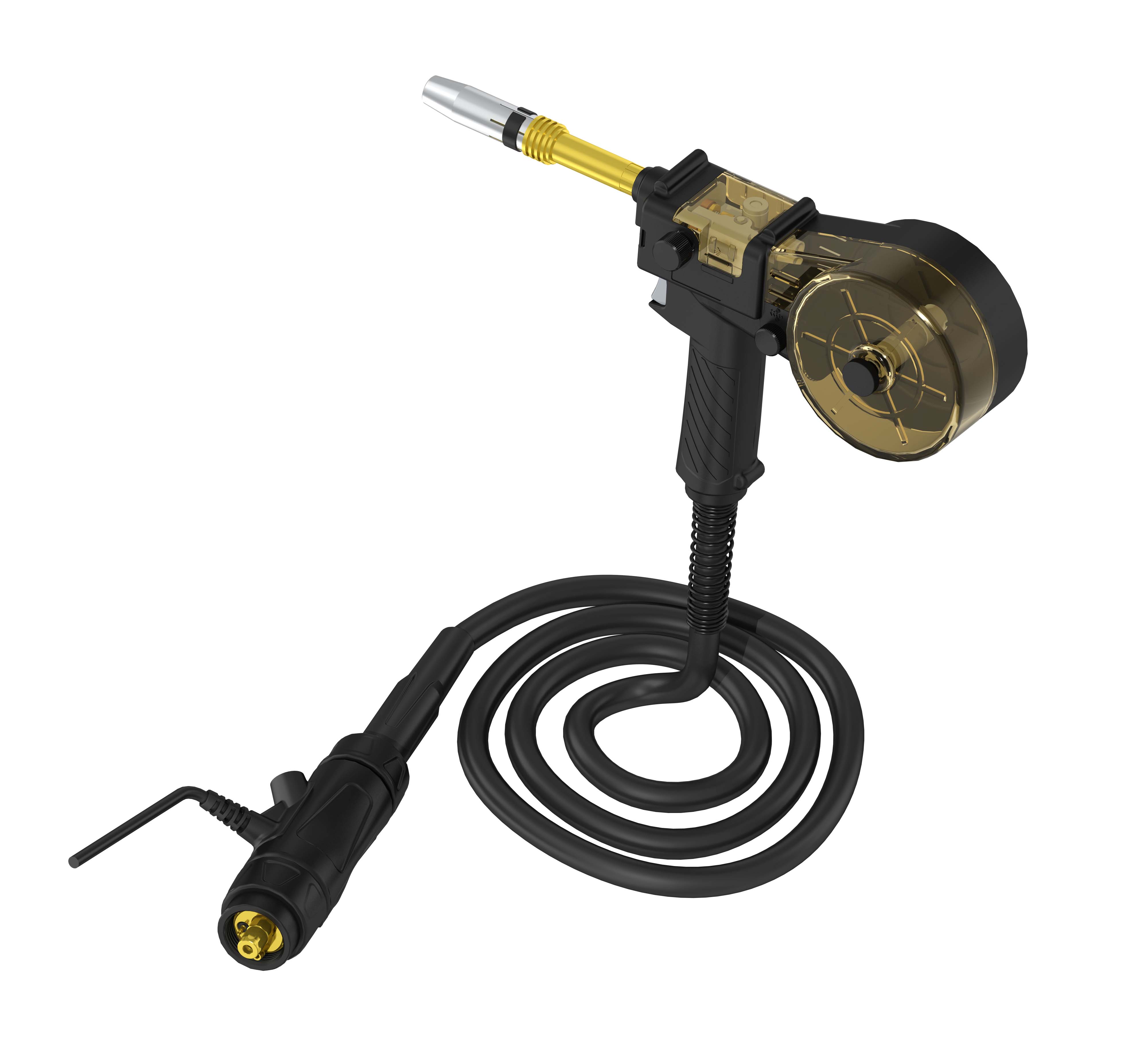 Euro-connect spool gun