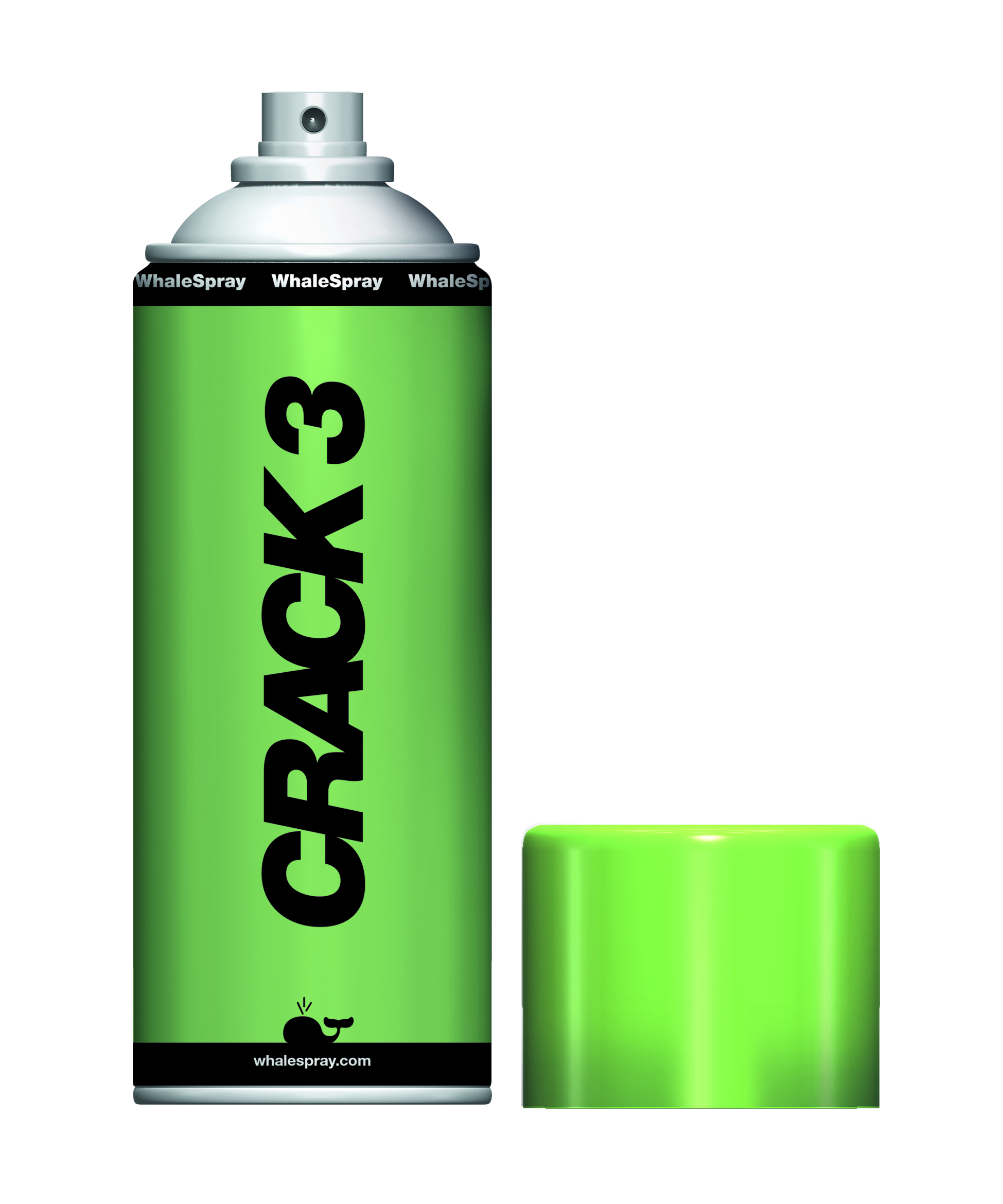 Whale Spray NDT Cleaner - Crack 3  500ml
